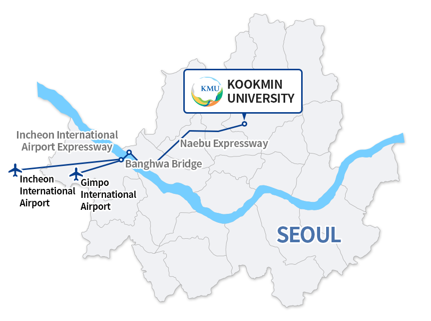 KOOKMIN UNIVERSITY MAP